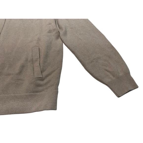 9-21 BRUNELLO CUCINELLI Men's Sweater Cashmere Cream XL - Picture 3 of 6